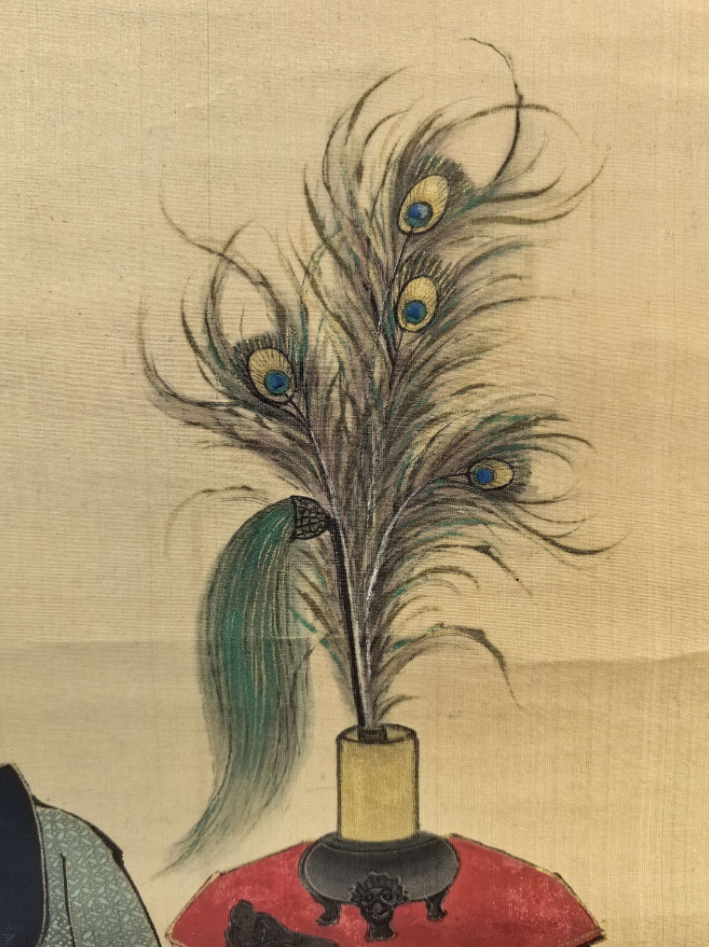 明治时代 日本 浮士绘 人物 重静写